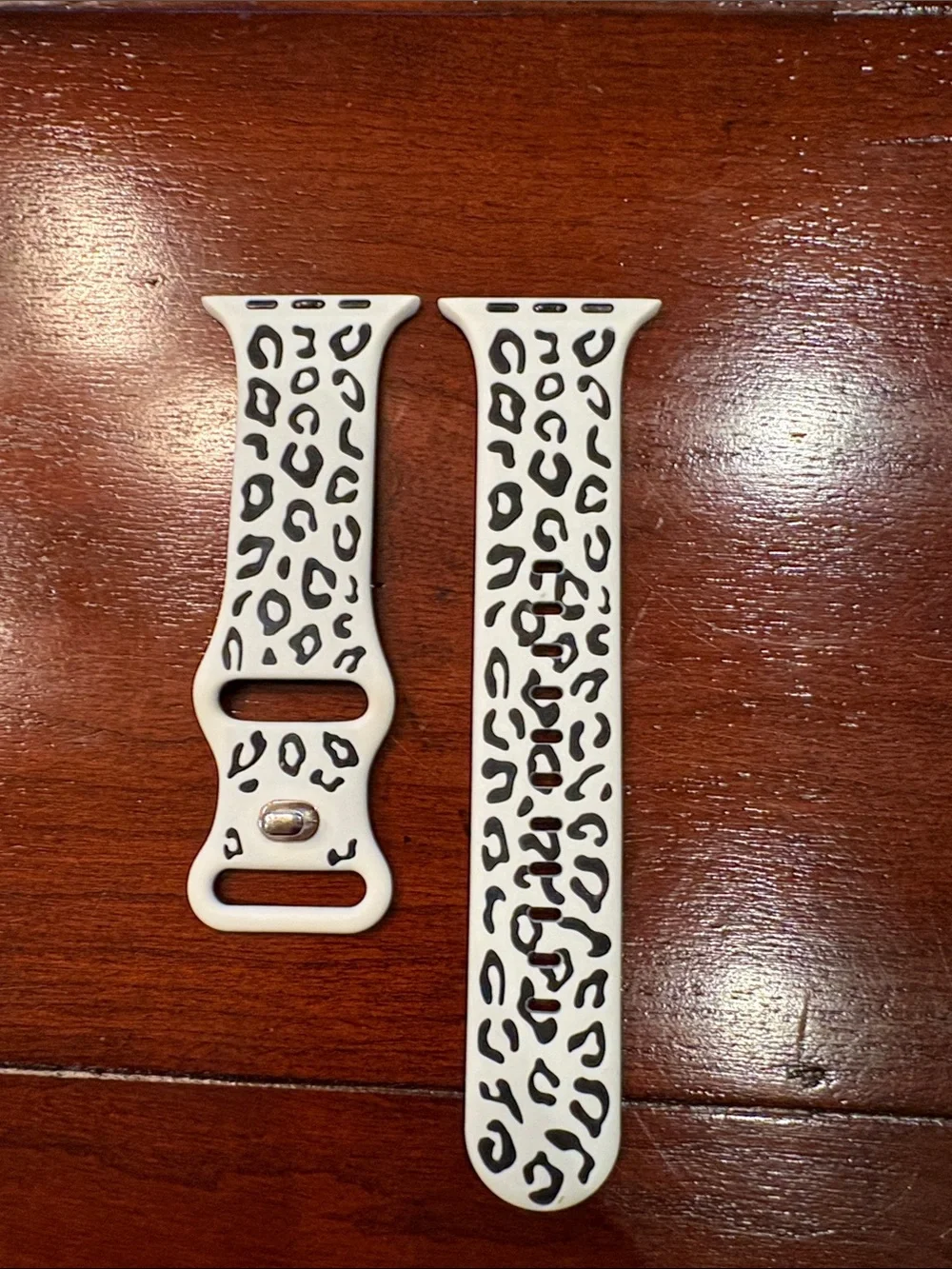 Apple Watch Band Leopard Black & White - 44/45/46/49/42mm (Series 1,2,3) S/M